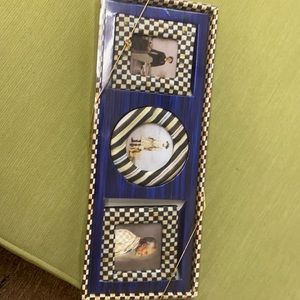 Mackenzie-Childs Courtly Frame set 4x4 new